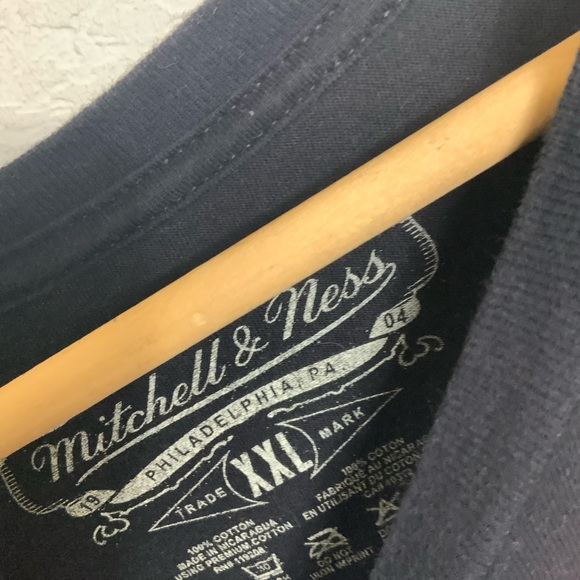 Mitchell & Ness Steve Nash #13 Phoenix Suns Hardwood Classics T-Shirt Black XXL - Picture 4 of 10